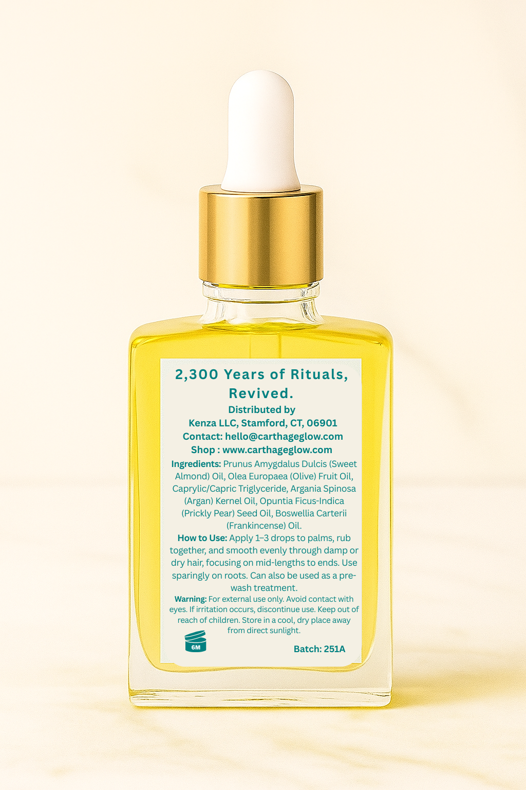 RICH ROOTS HAIR OIL smooth + shine